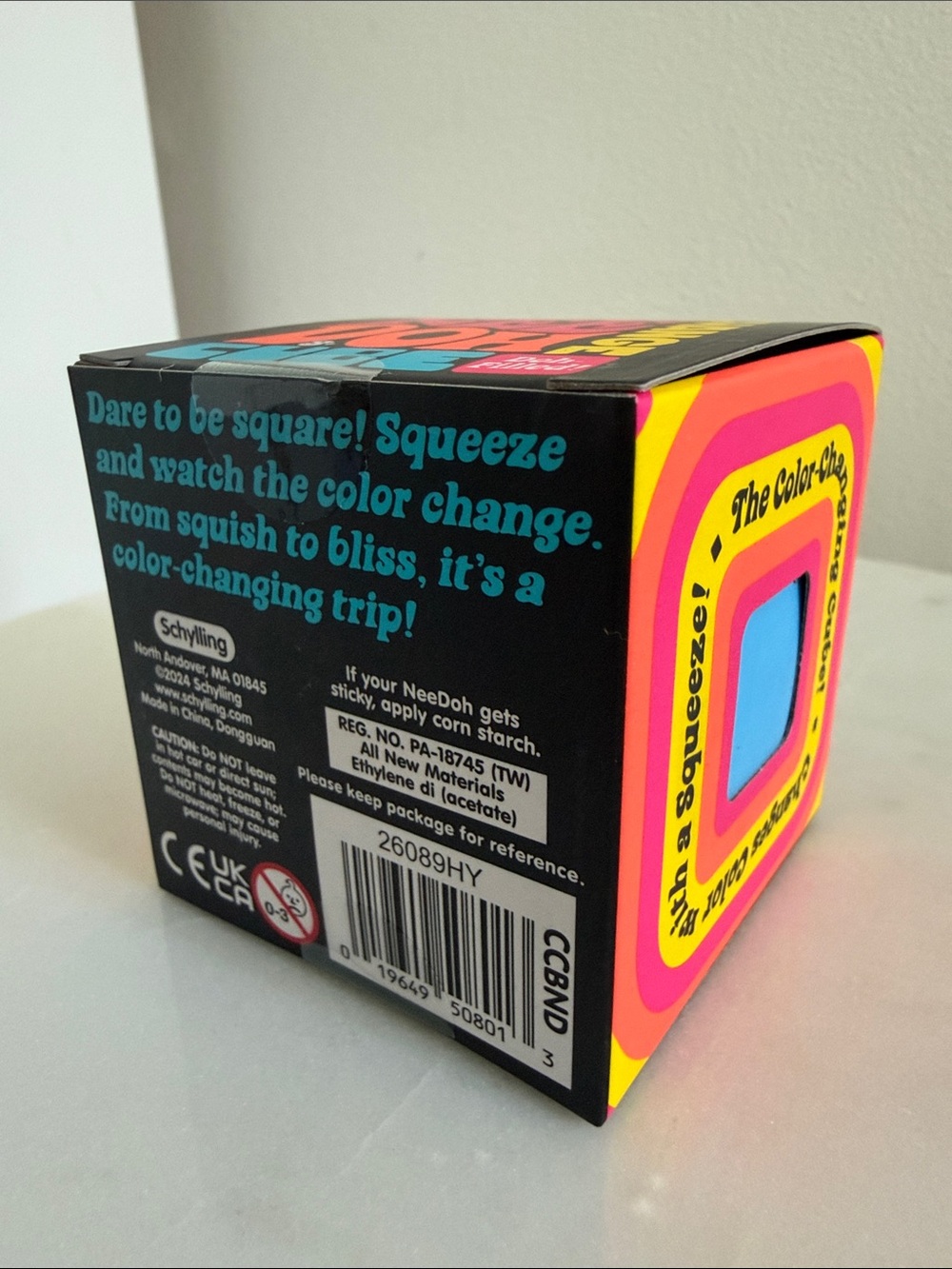Needoh Color Change Cube - Blue - Picture 3 of 3
